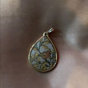 Pendant Vintage Reed and Barton Demascene